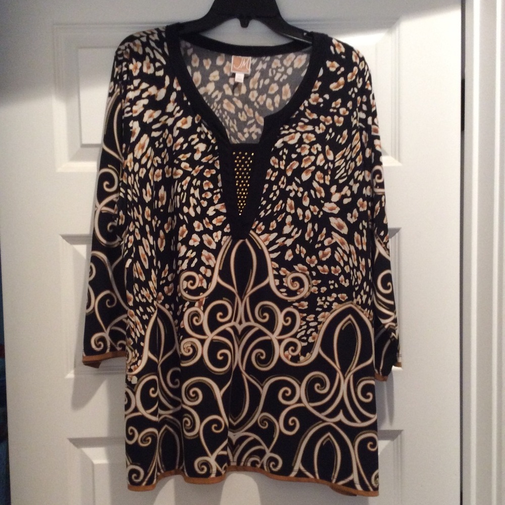 JM Collection Woman Top 2X